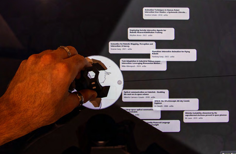 Lighthouse object for related work retrieval